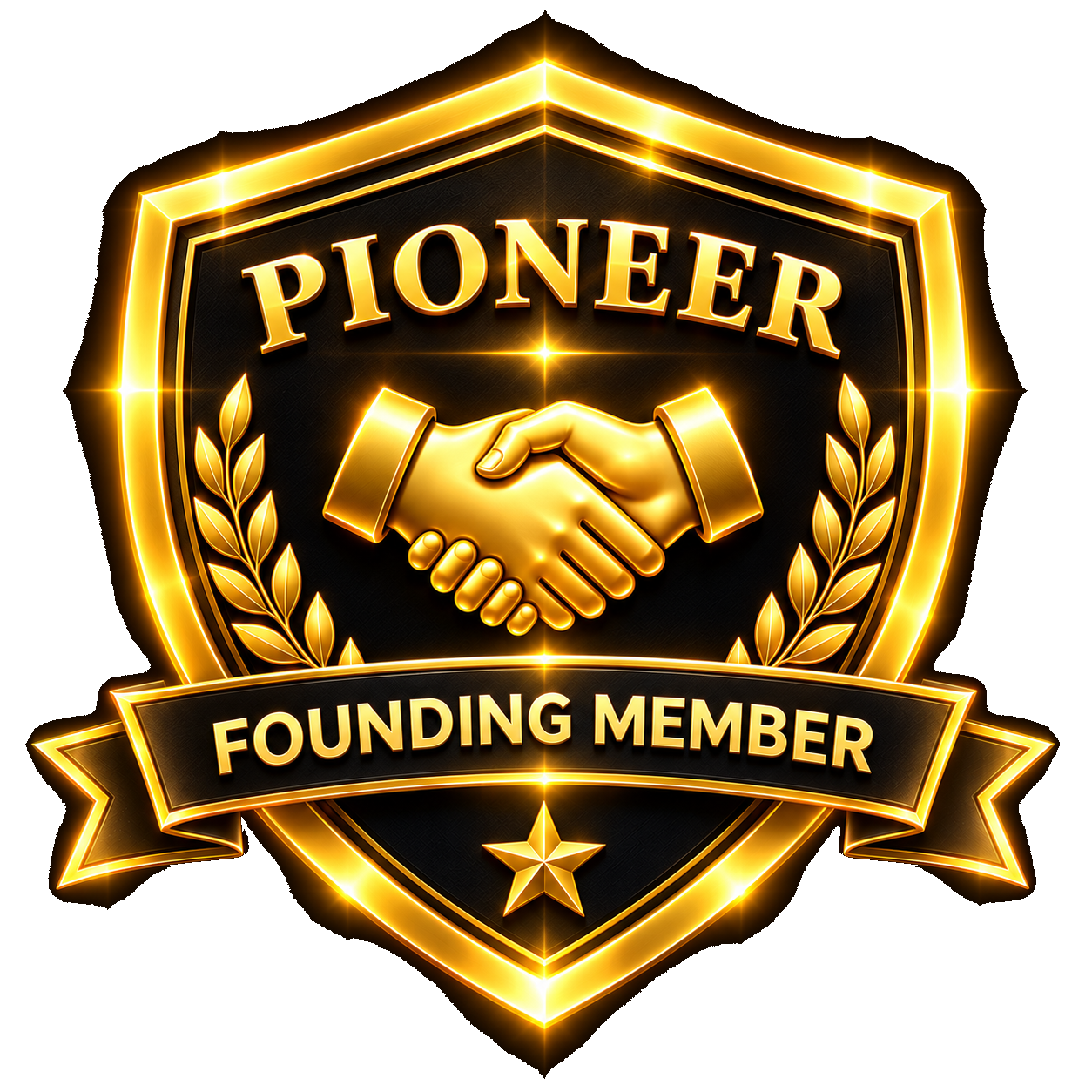 Pioneer recognition badge
